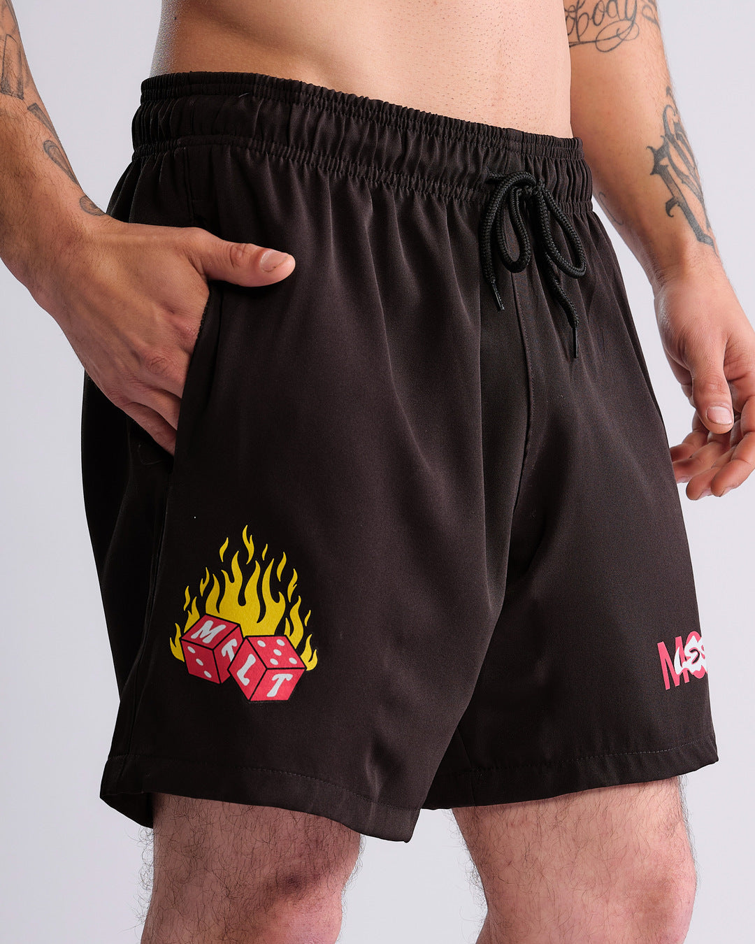 Shorts Water Flex - Flame Black