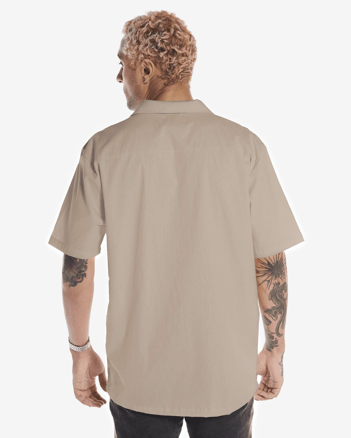 Camisa Casual Plain - Bronze
