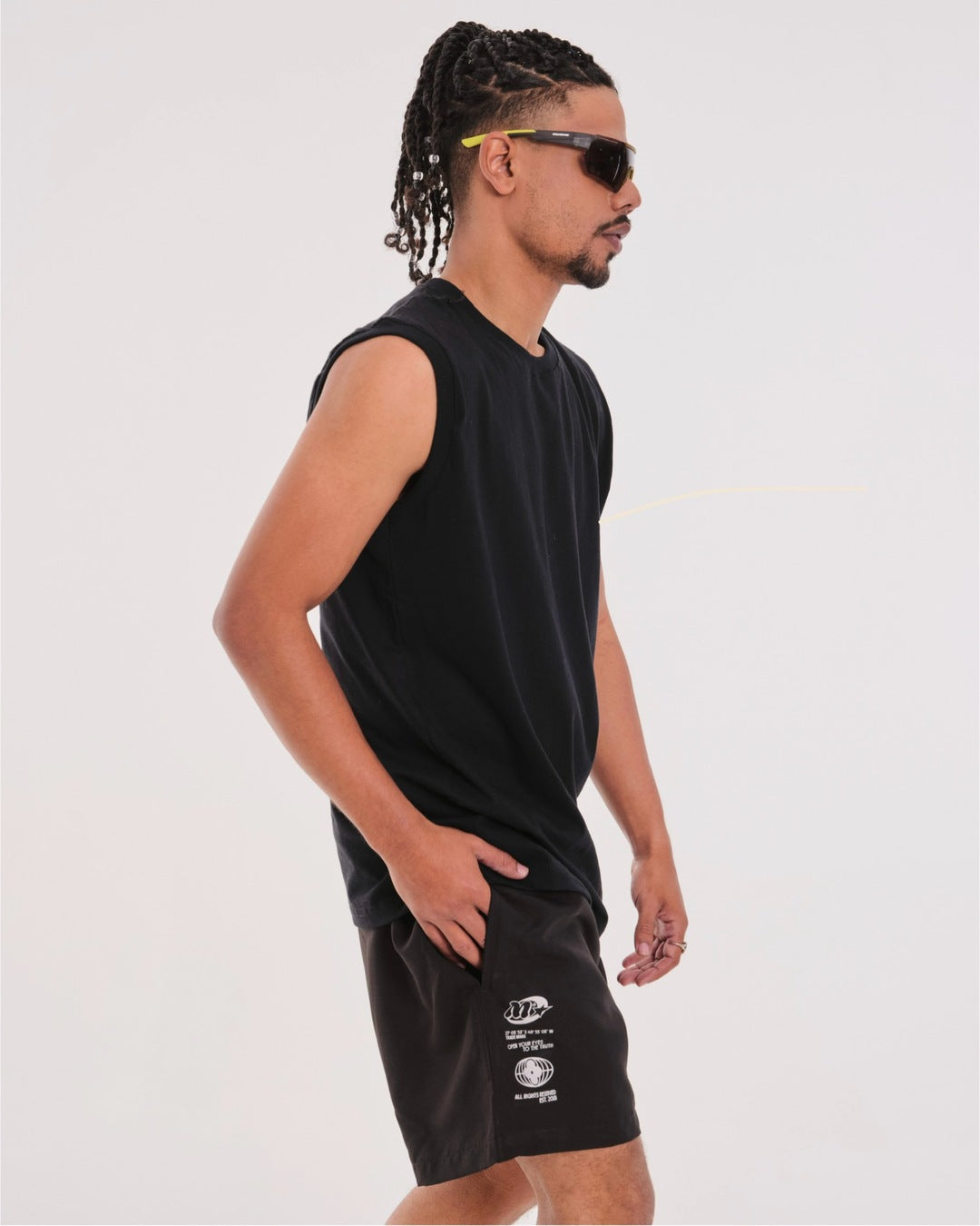 Shorts Water Wave - Monte Black