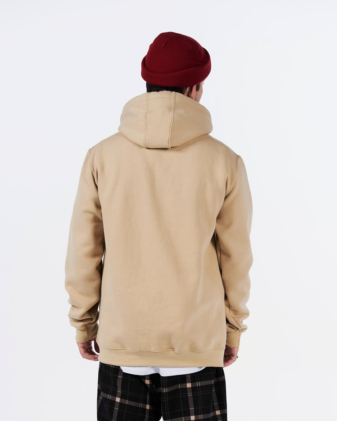 Sweatshirt Kangaroo Hooded - Sand Plain