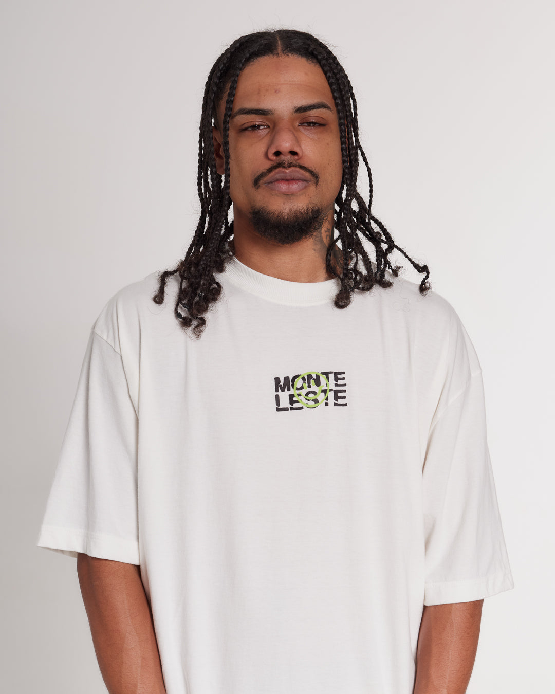 T-Shirt Oversized Printed Doors - Off White