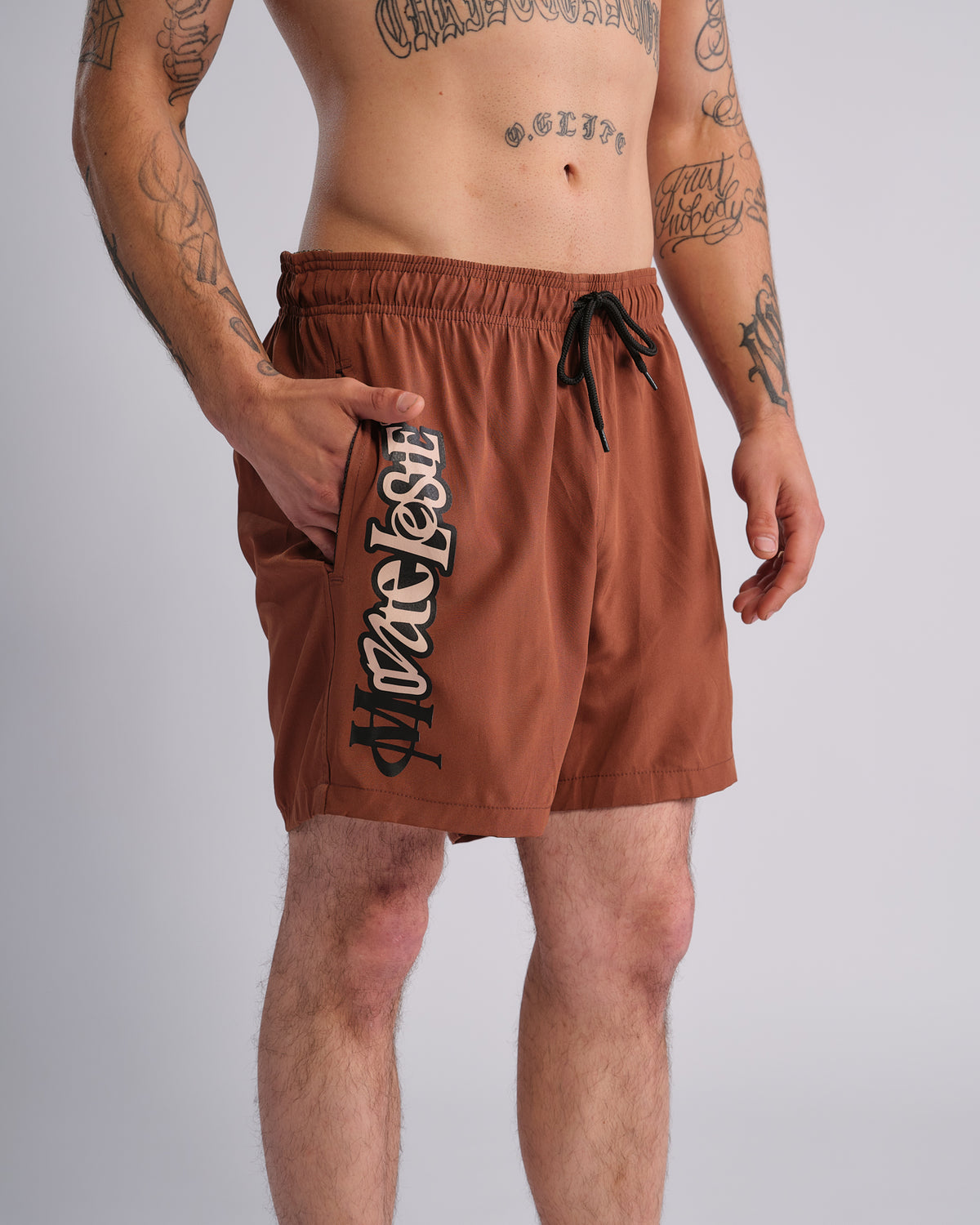 Shorts Water Flex - Grafite Brown