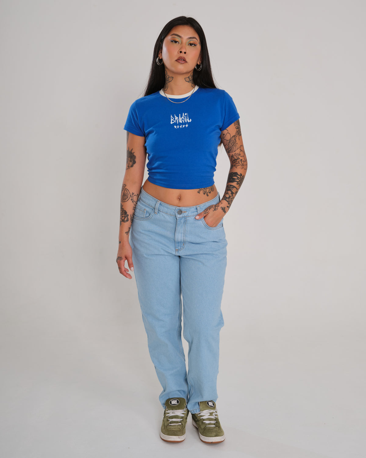 Baby Tee Penta - Blue Royal