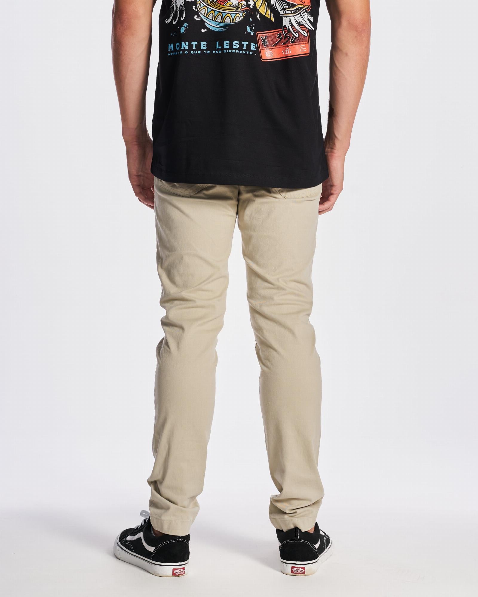 Pants Sarja Regular - Sand