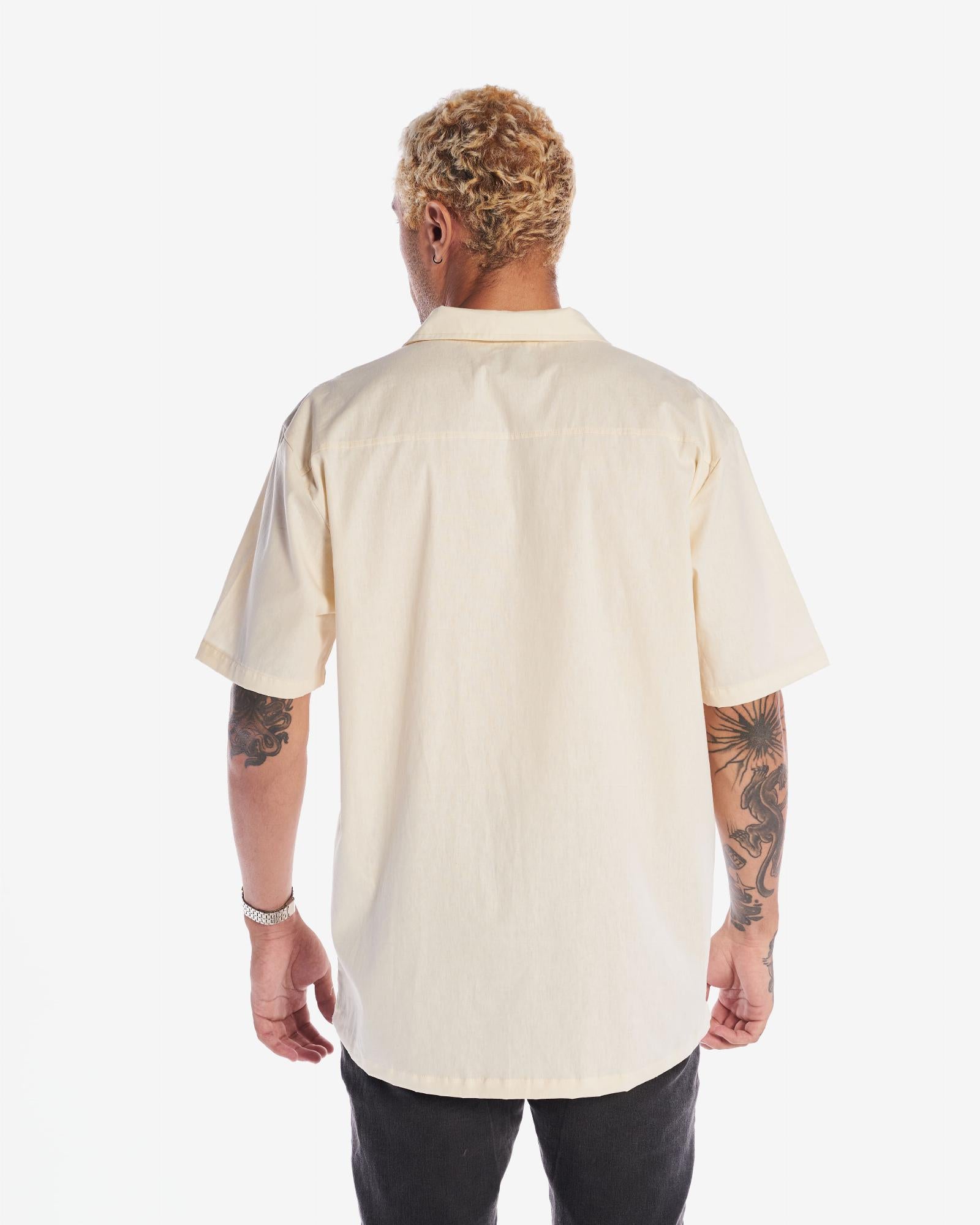 Camisa Casual Plain - Sand