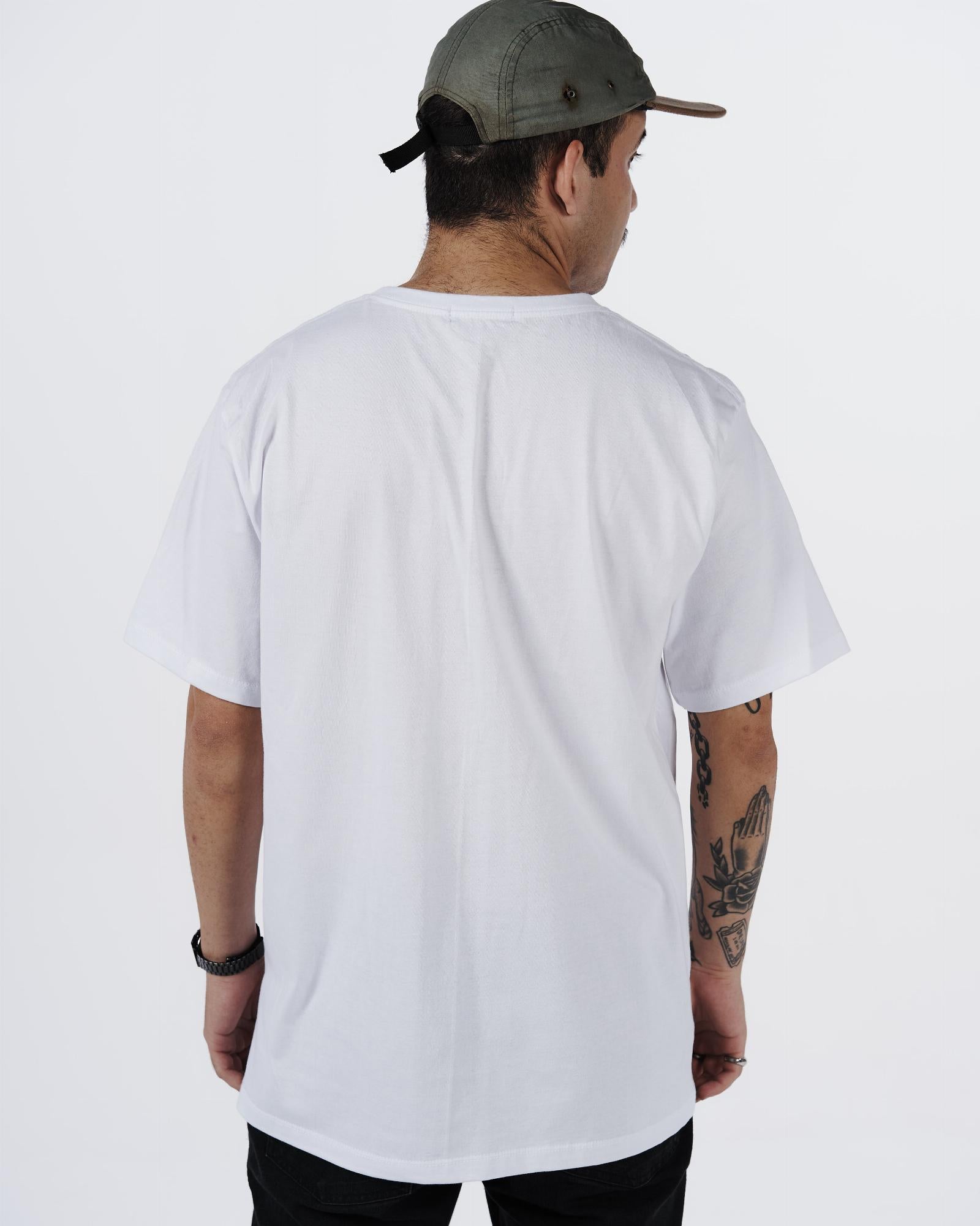 T-Shirt Regular Printed - Scorpion White