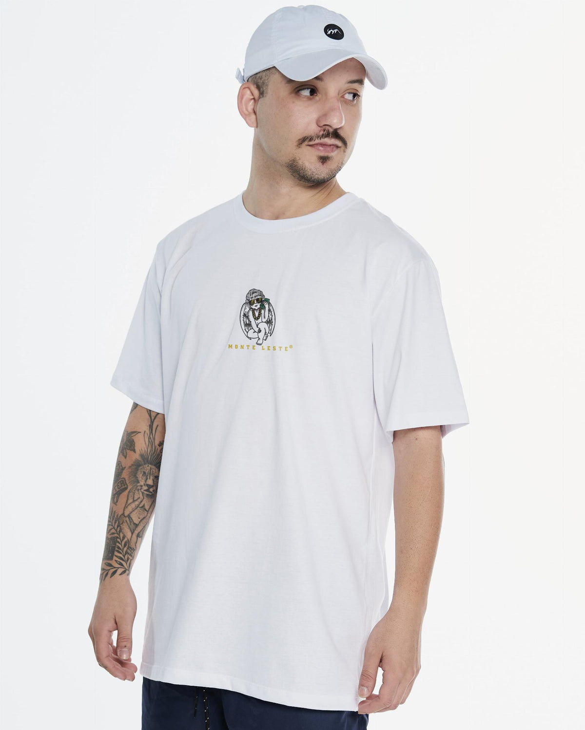 Printed Regular T-Shirt - Segundo Anjo White