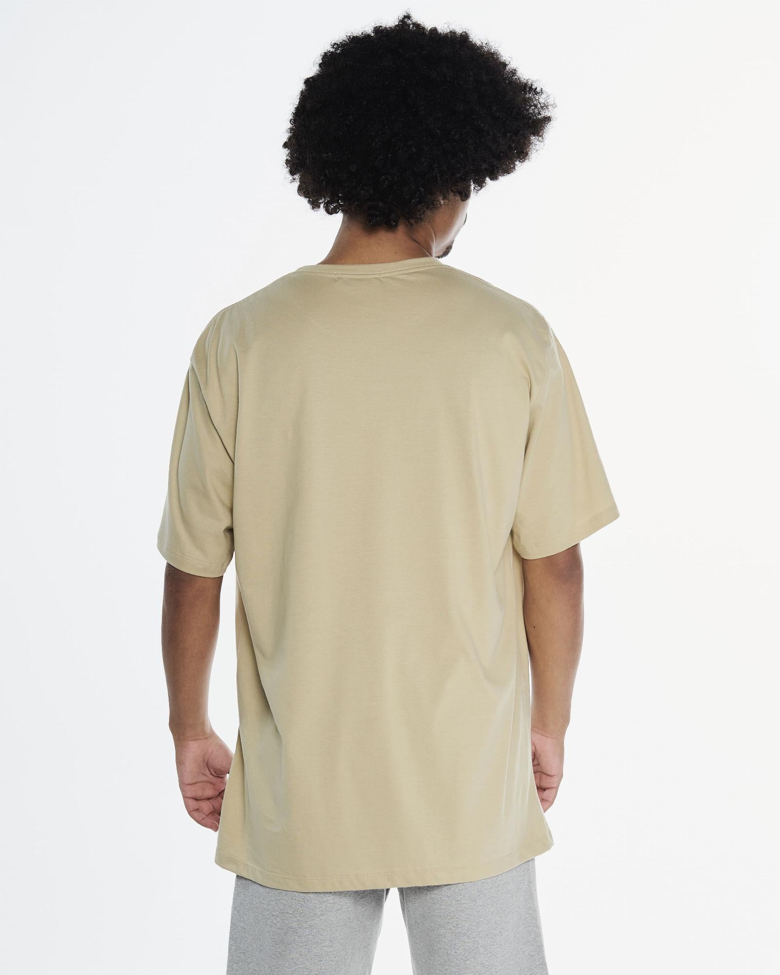 T-Shirt Regular Plain - Sand