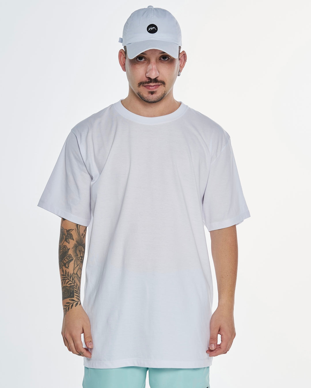 T-Shirt Regular Plain - White