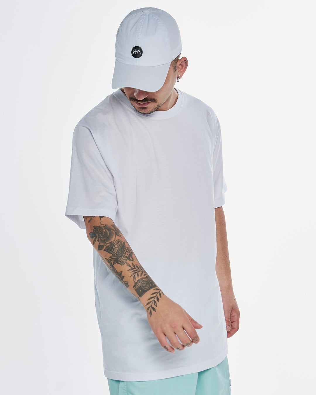 T-Shirt Regular Plain - White