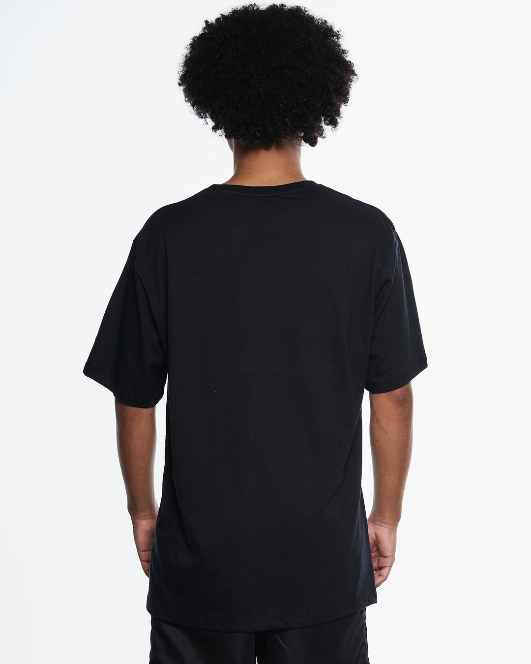 T-Shirt Regular Plain - Black