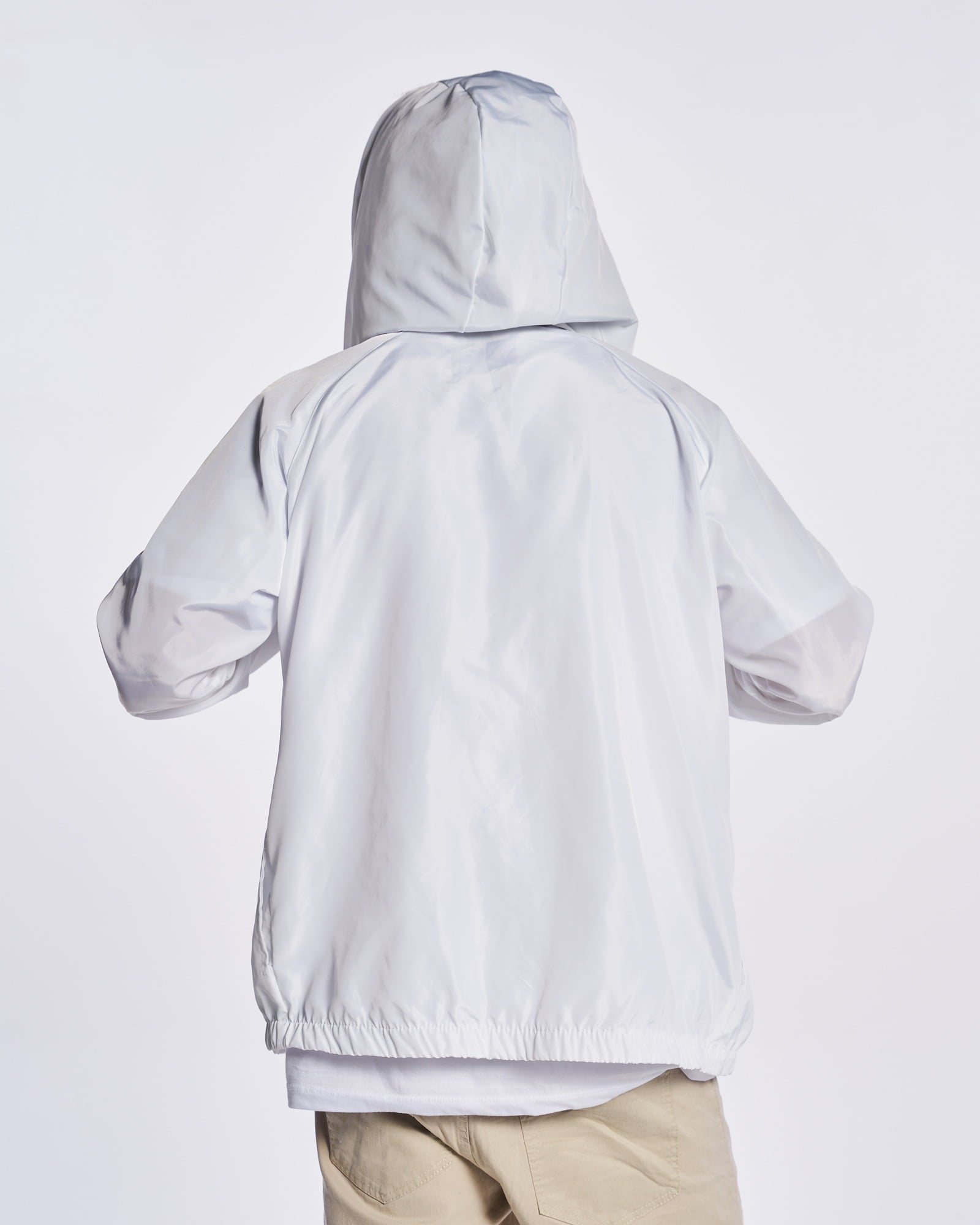 Jacket Windbreaker Wave Waterproof - White