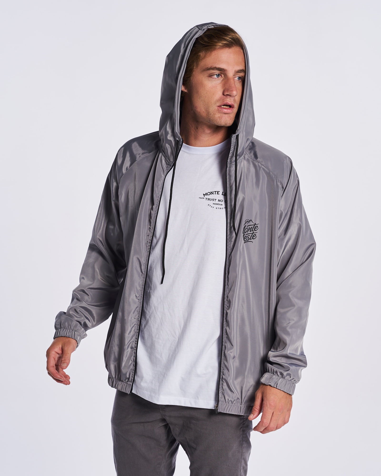 Jacket Windbreaker Wave Waterproof - Gray