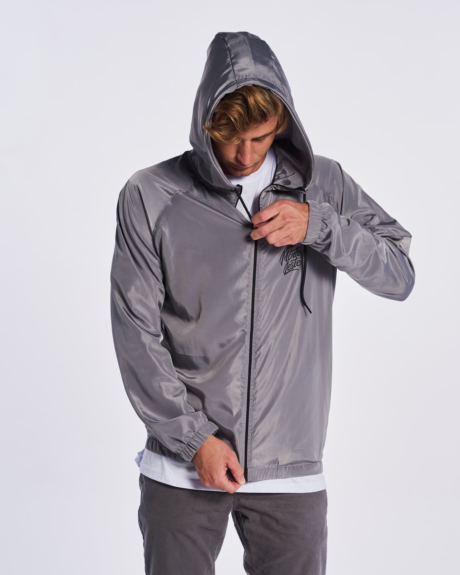 Jacket Windbreaker Wave Waterproof - Gray