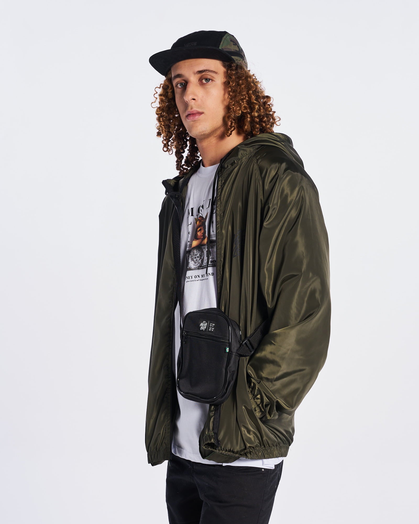 Jacket Windbreaker Wave Waterproof - Green Moss