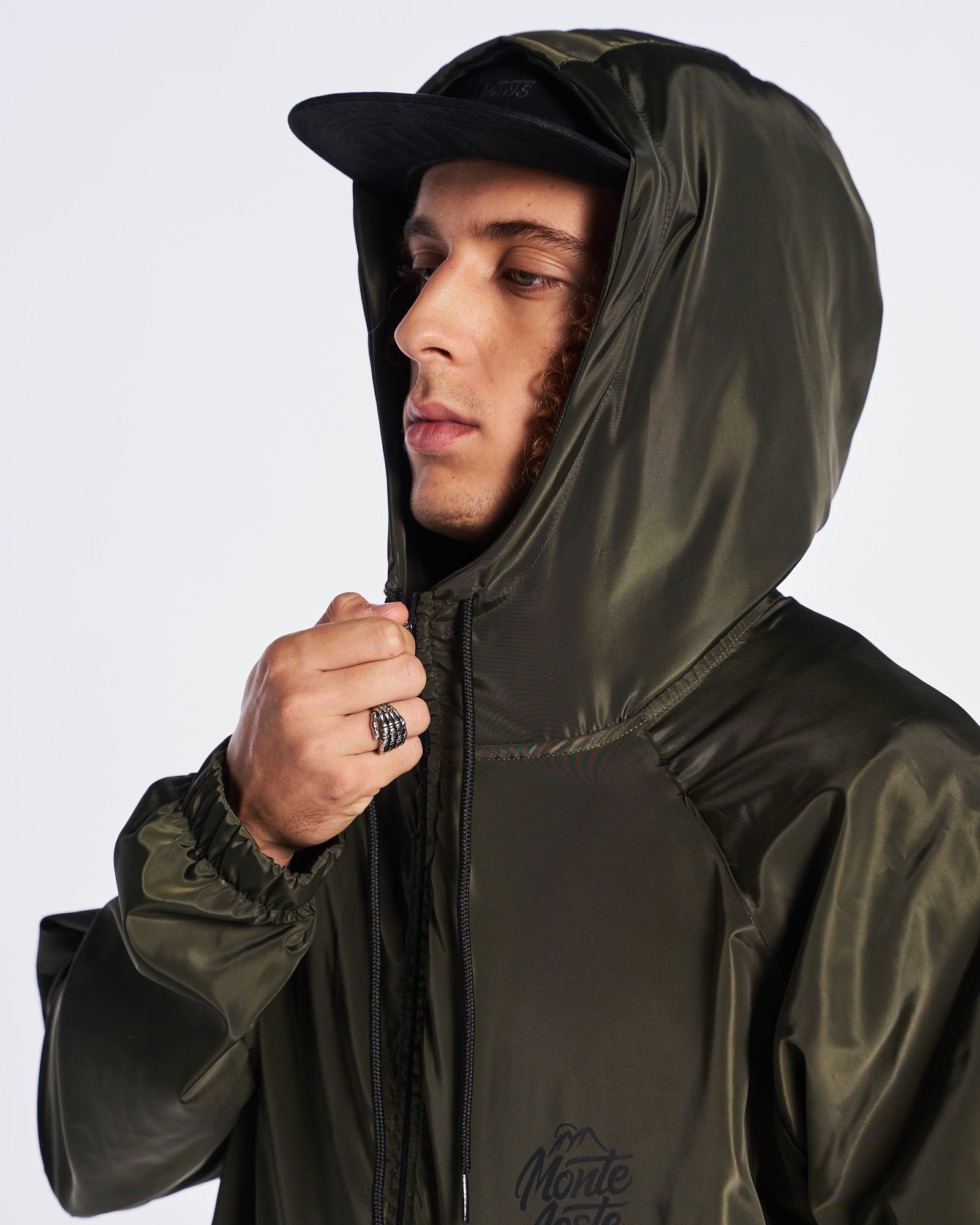 Jacket Windbreaker Wave Waterproof - Green Moss