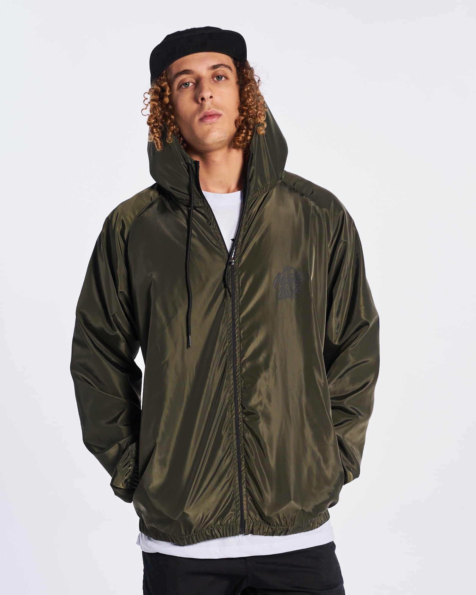 Jacket Windbreaker Wave Waterproof - Green Moss