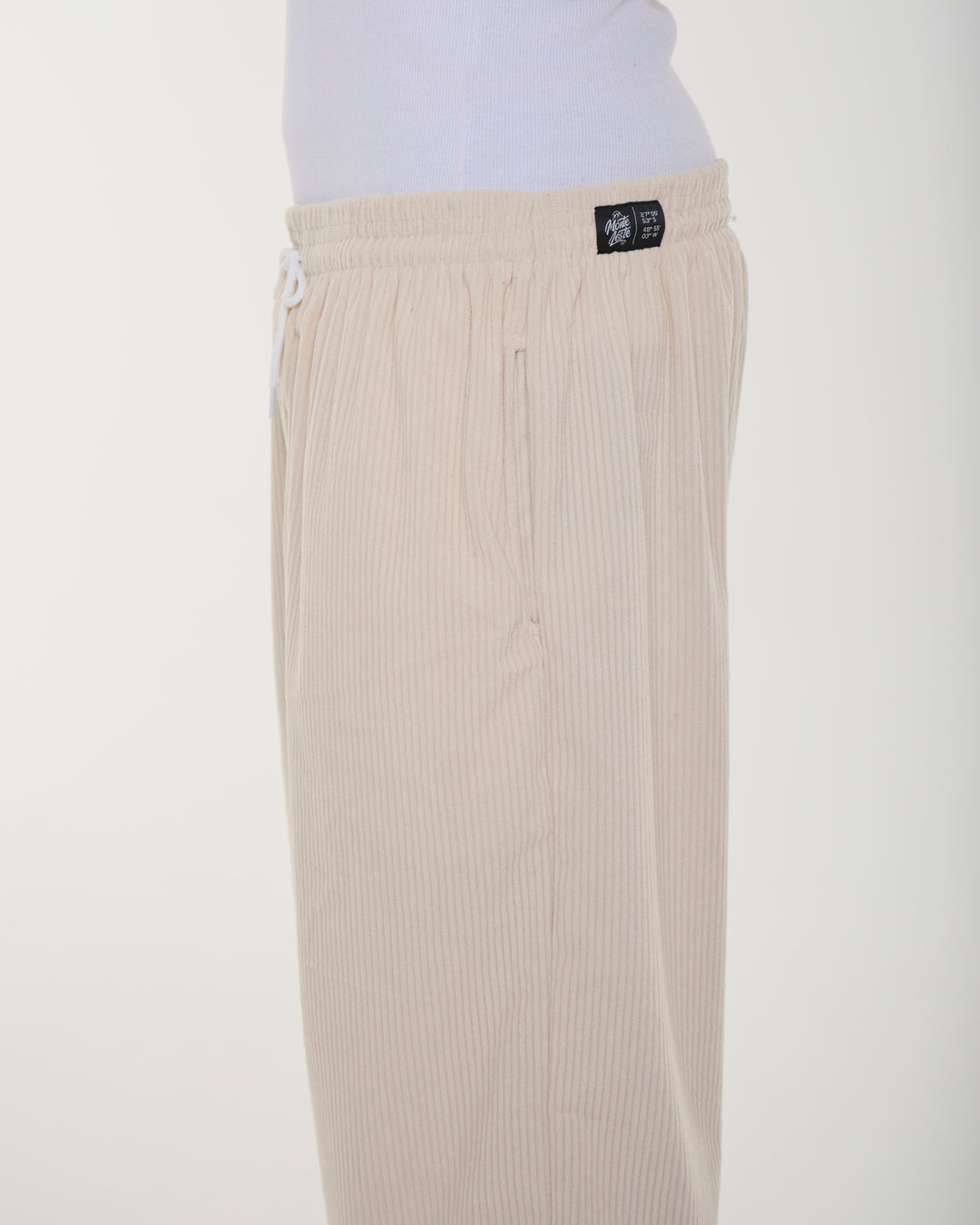 Oversized Corduroy Pants - Sand