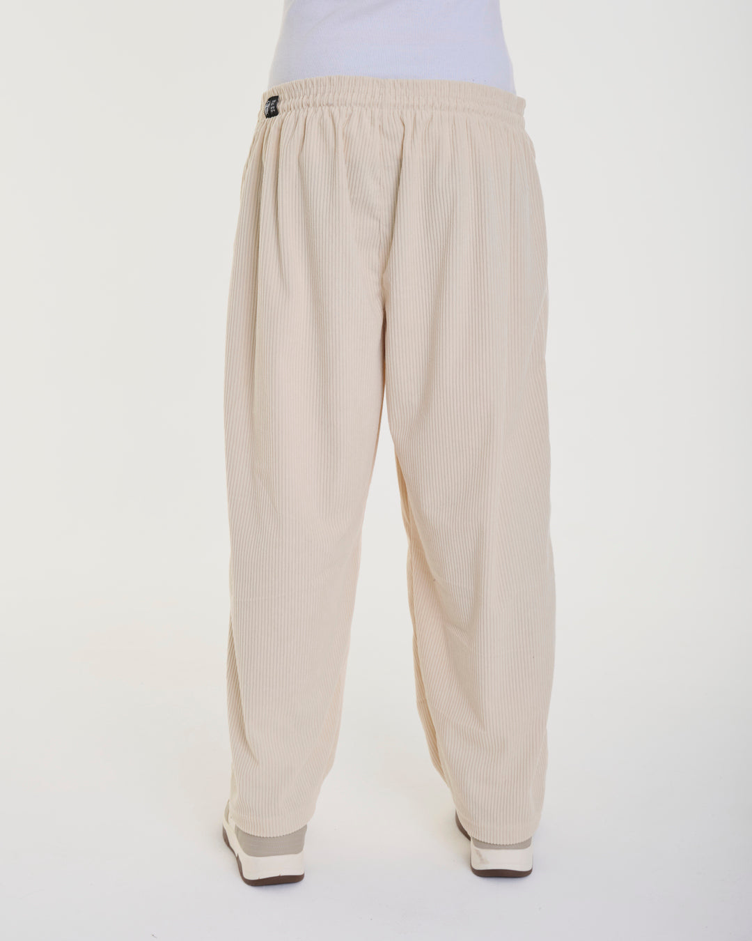 Oversized Corduroy Pants - Sand