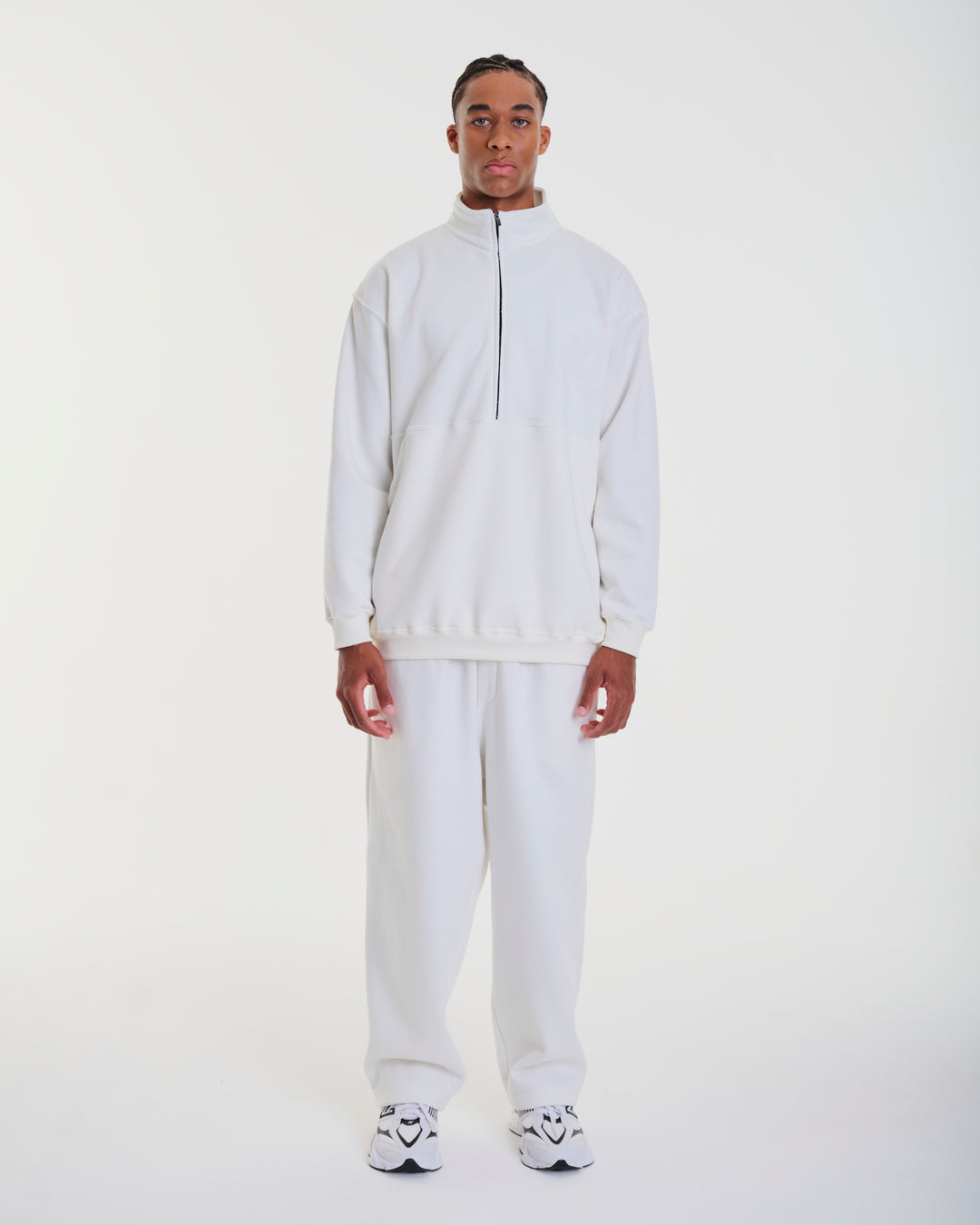 High Collar Sweatshirt - Moss Green Howler