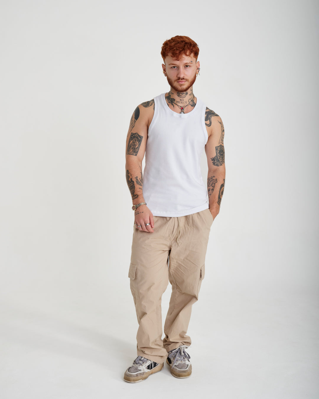 Tank Top Elastic Canelada - Branca