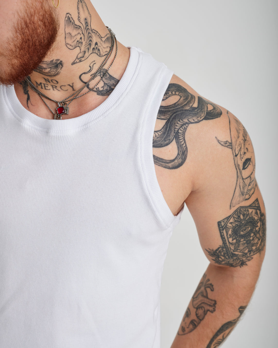 Tank Top Elastic Canelada - Branca