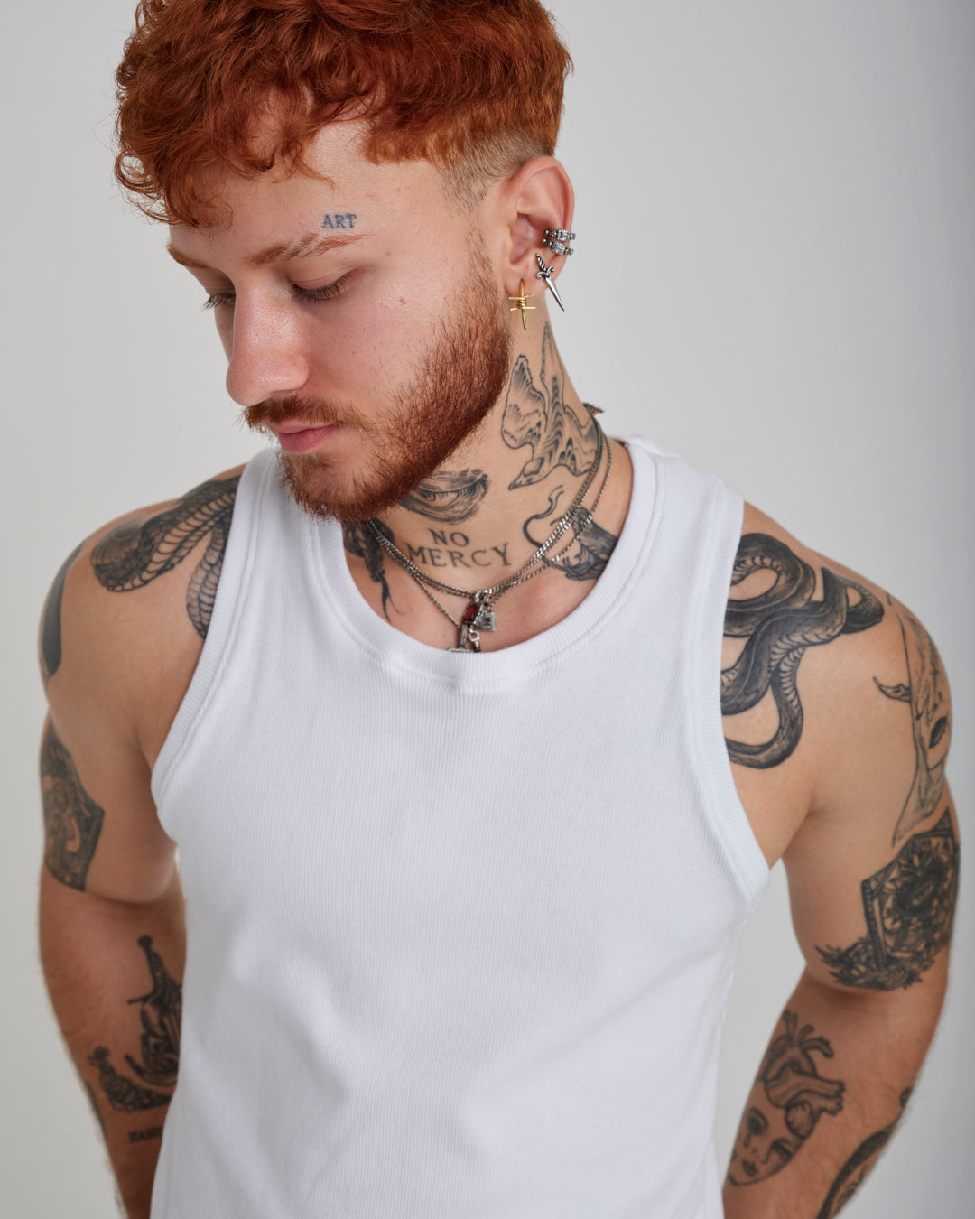 Tank Top Elastic Canelada - Branca