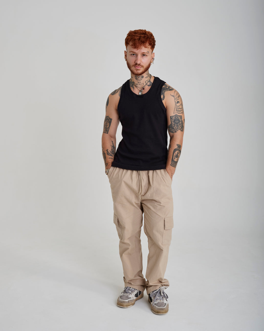 Tank Top Elastic Canelada - Black