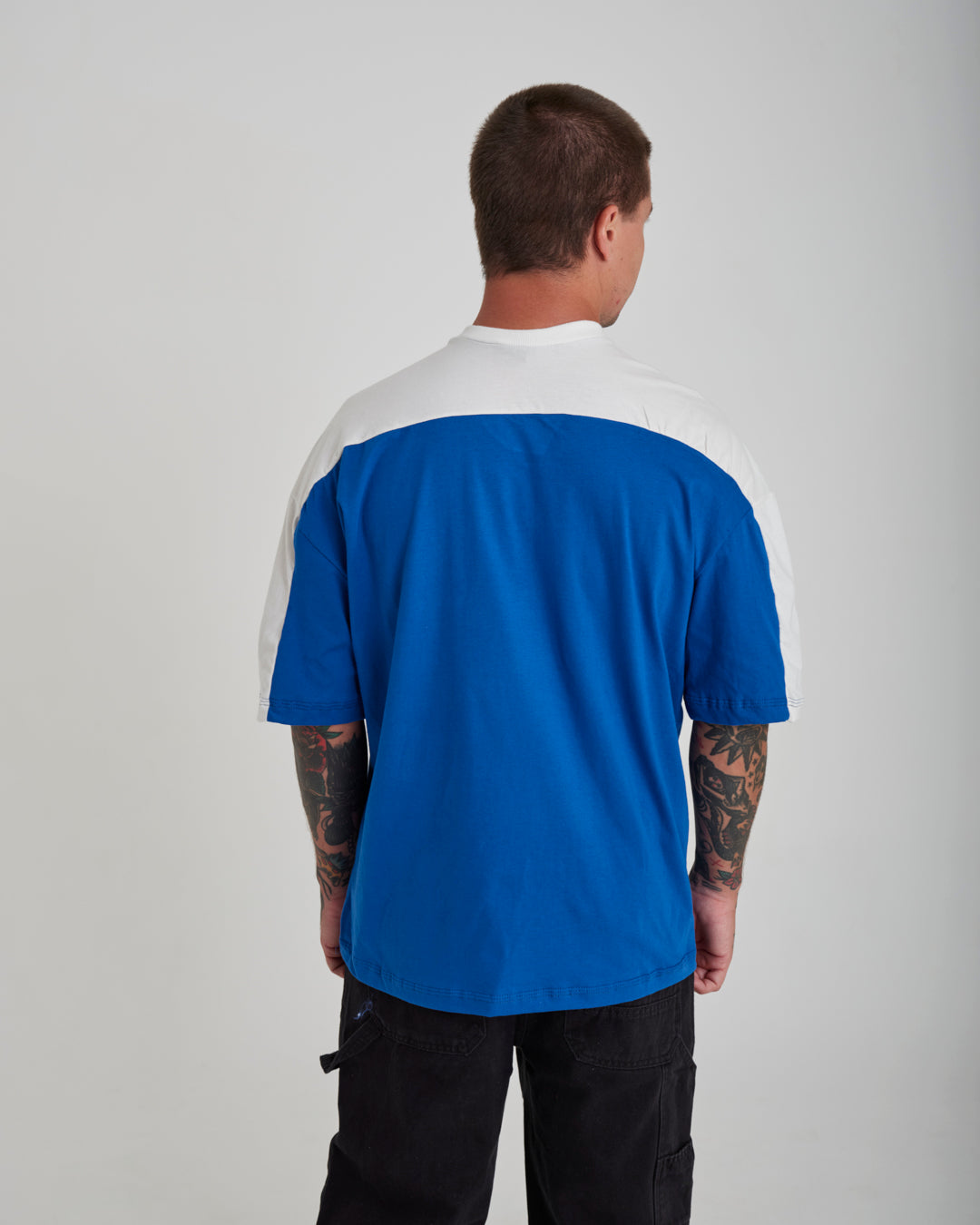 T-Shirt Jersey Oversized - ML Blue Royal