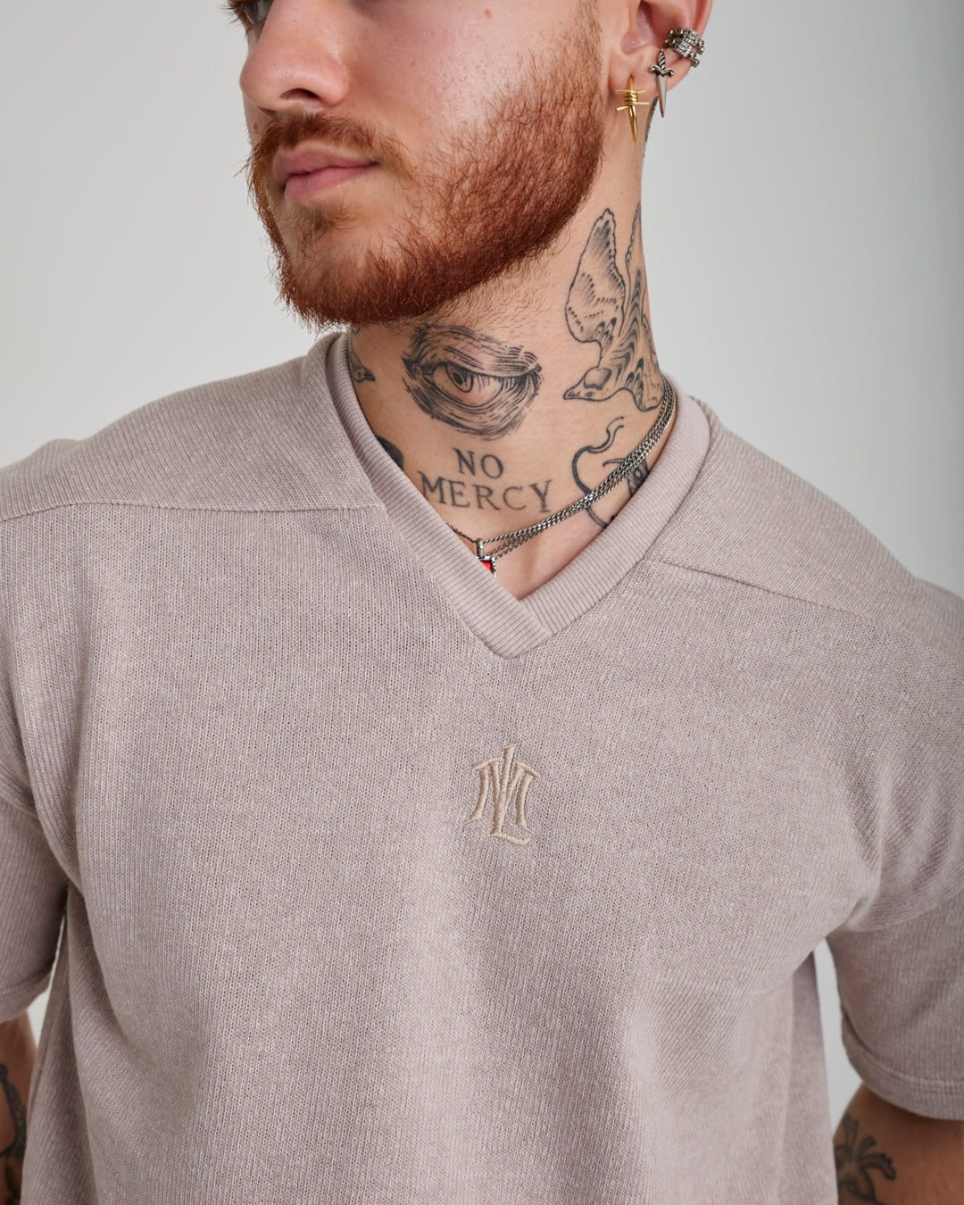 T-Shirt Jersey Oversized - Skin ML