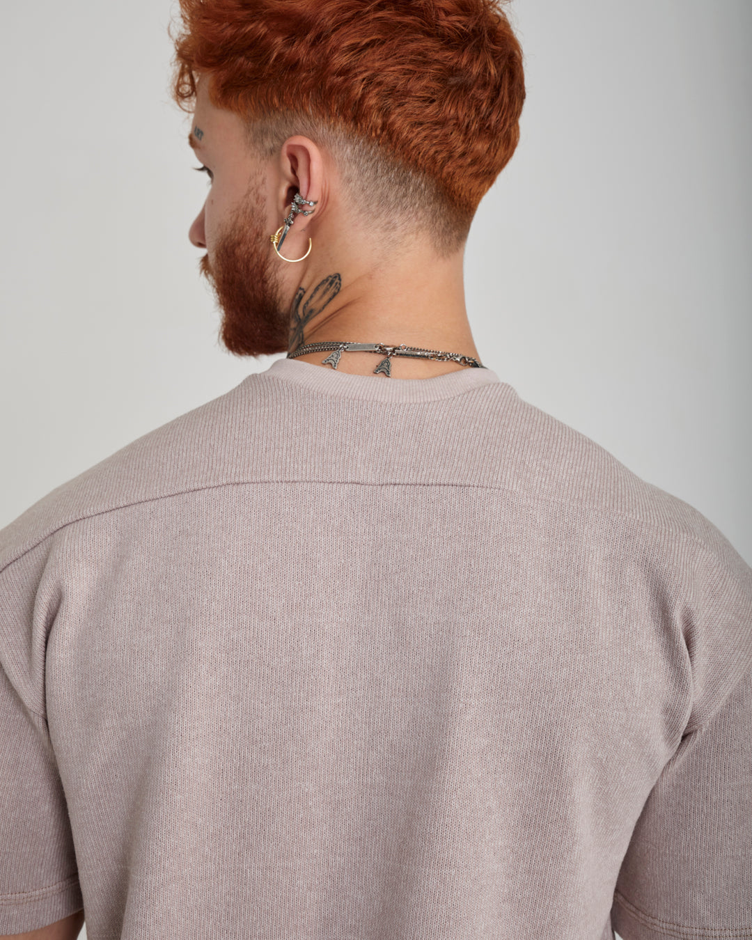 T-Shirt Jersey Oversized - Skin ML