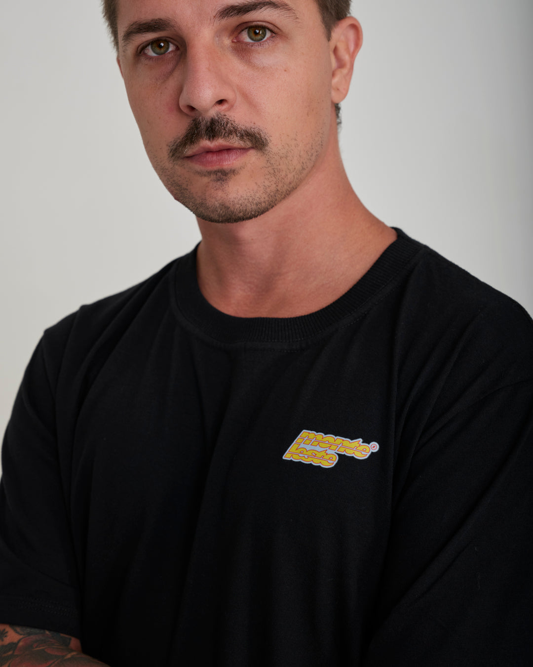 T-Shirt Regular Printed - Lets Black