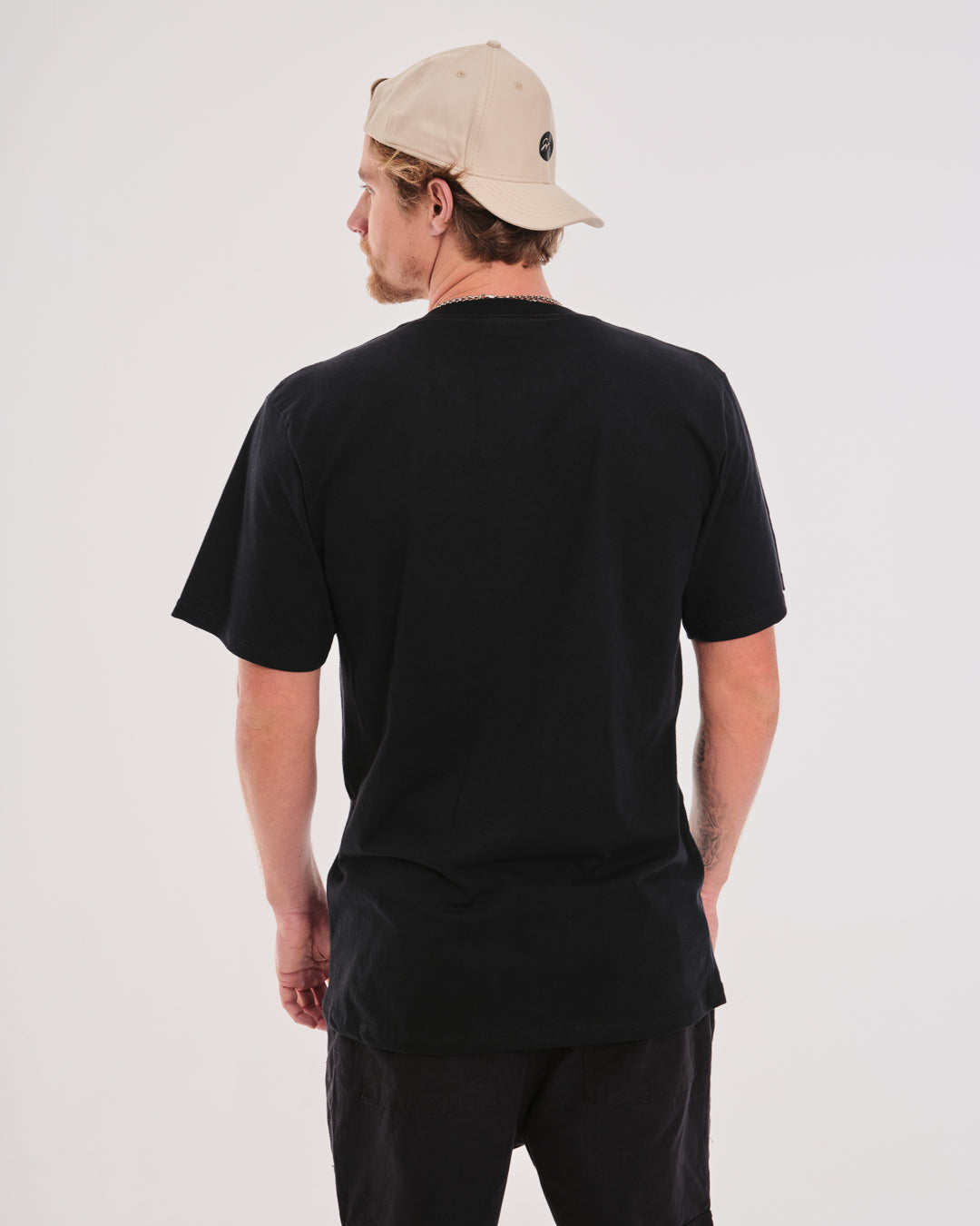 T-Shirt Regular Printed - Worldwide Black