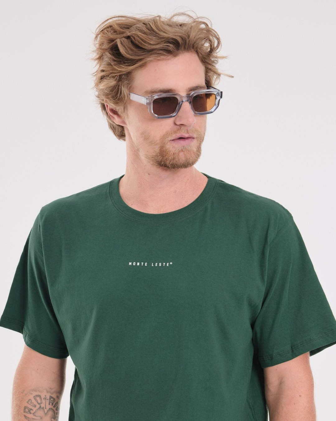 T-Shirt Regular Printed - Sunder Green Forest