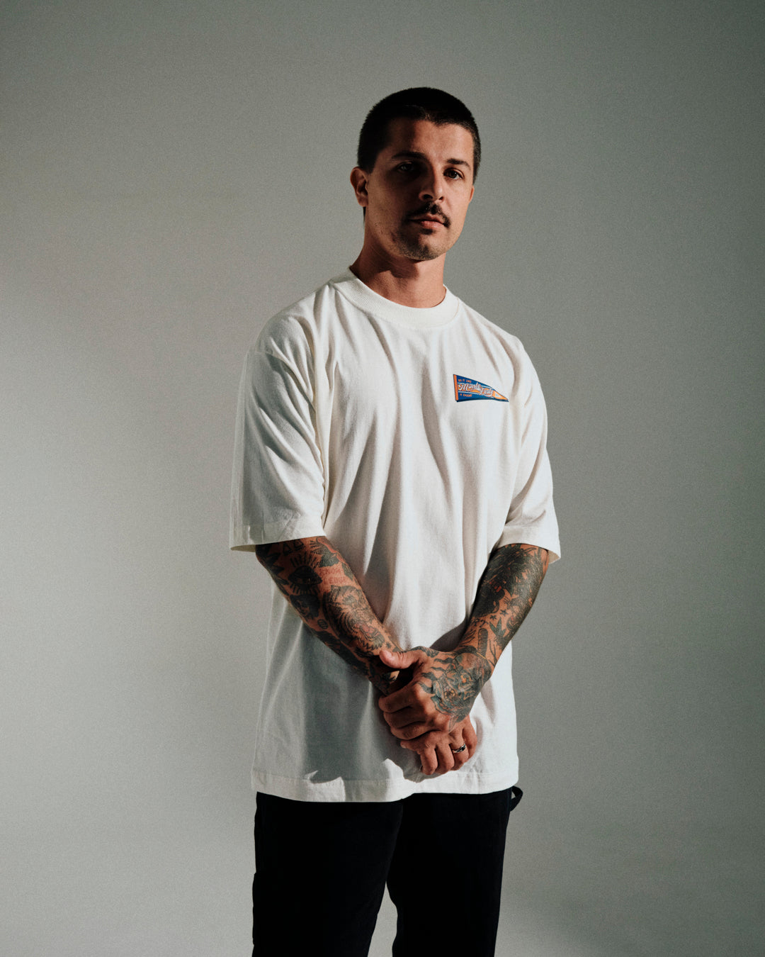 T-Shirt Oversized Printed Polar - Off White