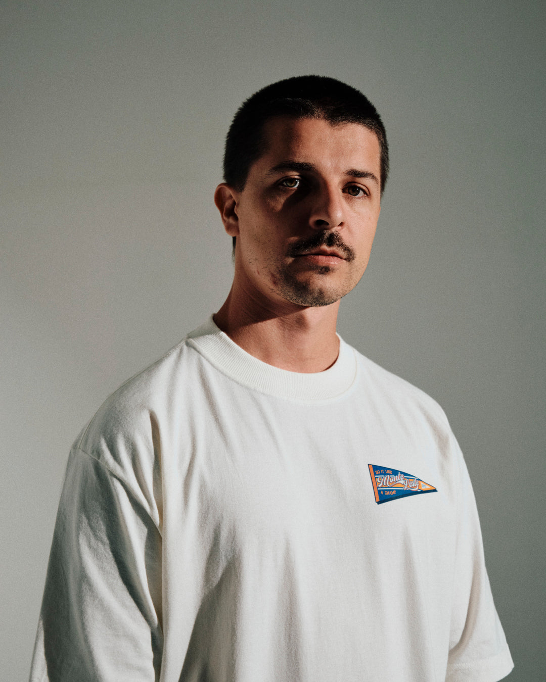 T-Shirt Oversized Printed Polar - Off White