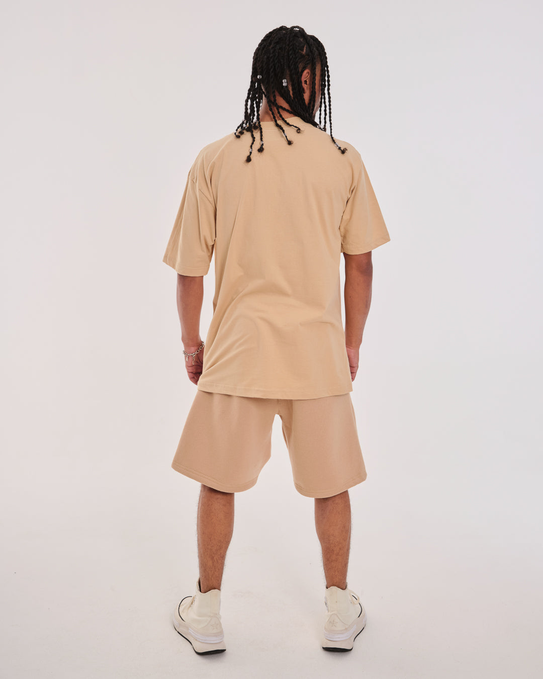 T-Shirt Oversized Printed Monte - Sand