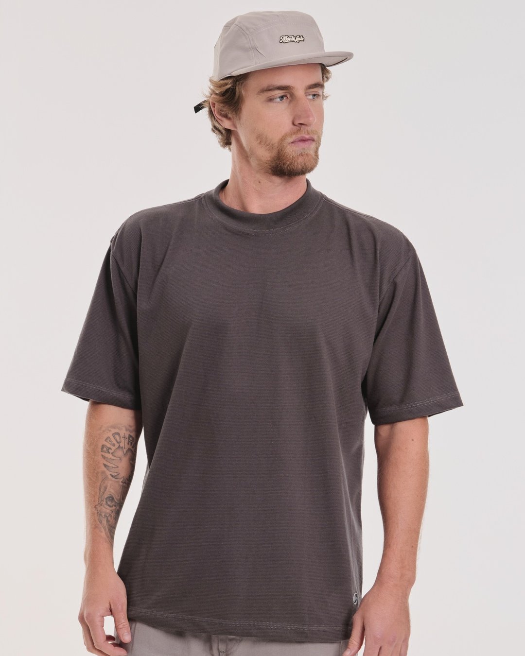T-Shirt Oversized Armor - Gray