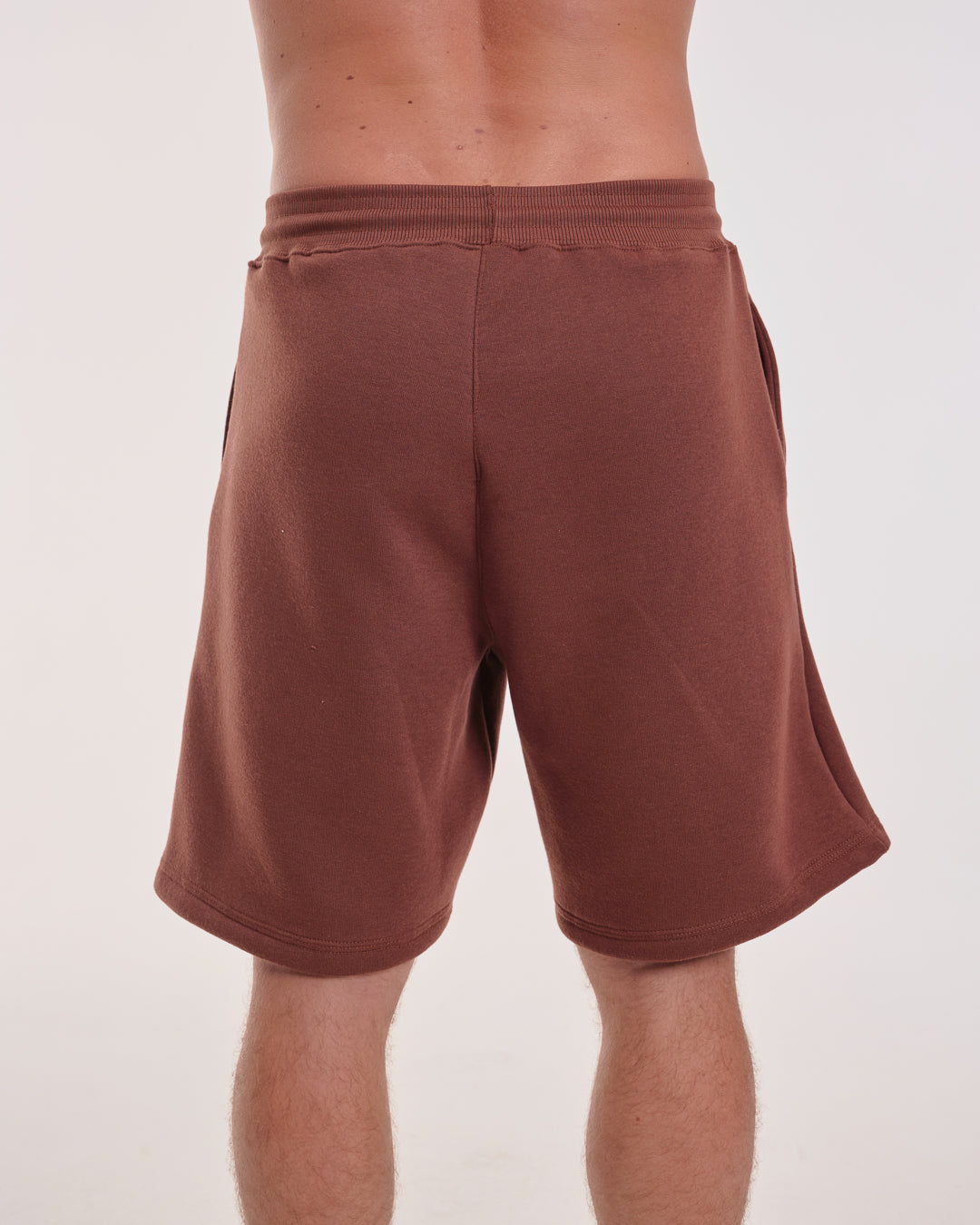 Shorts Oversized de Sweatshirt - Brown