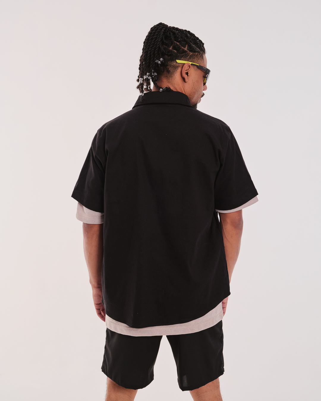 Camisa Oversized Work Shirt - Black