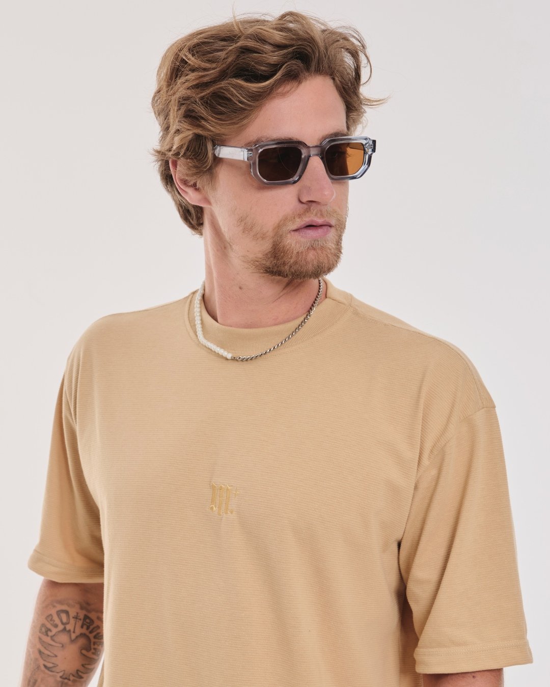 T-Shirt Oversized Nelt - Sand