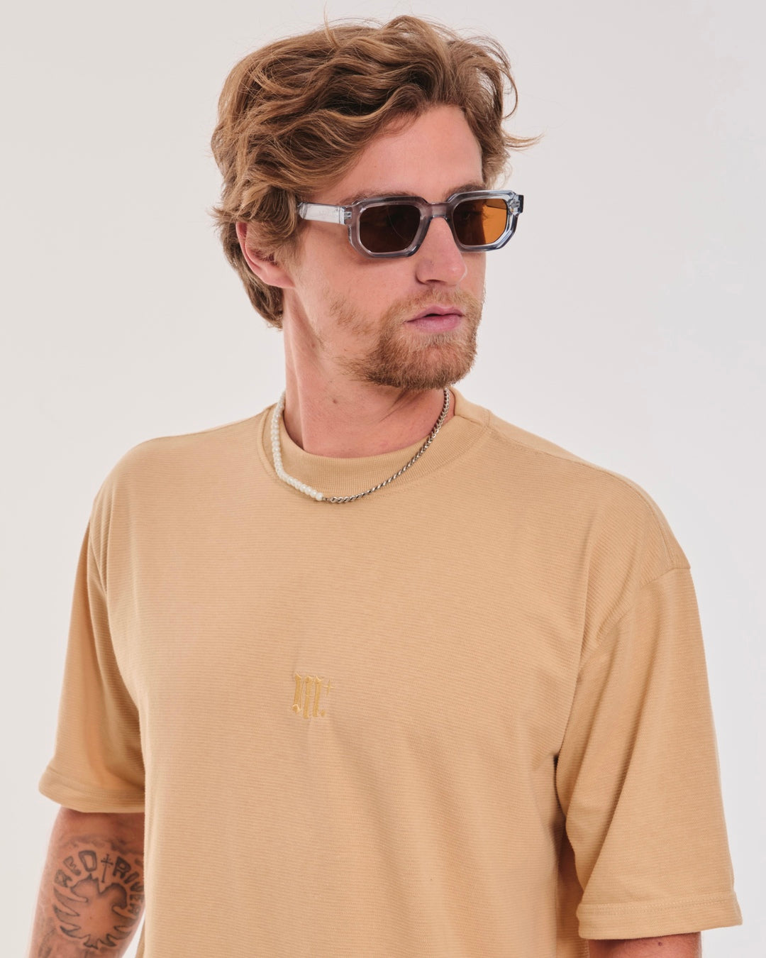 T-Shirt Oversized Nelt - Sand