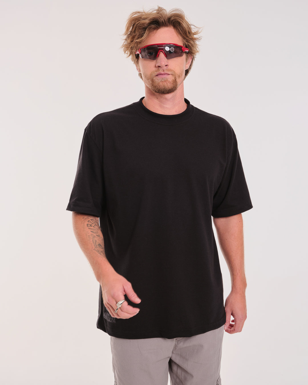 T-Shirt Oversized Live - Black