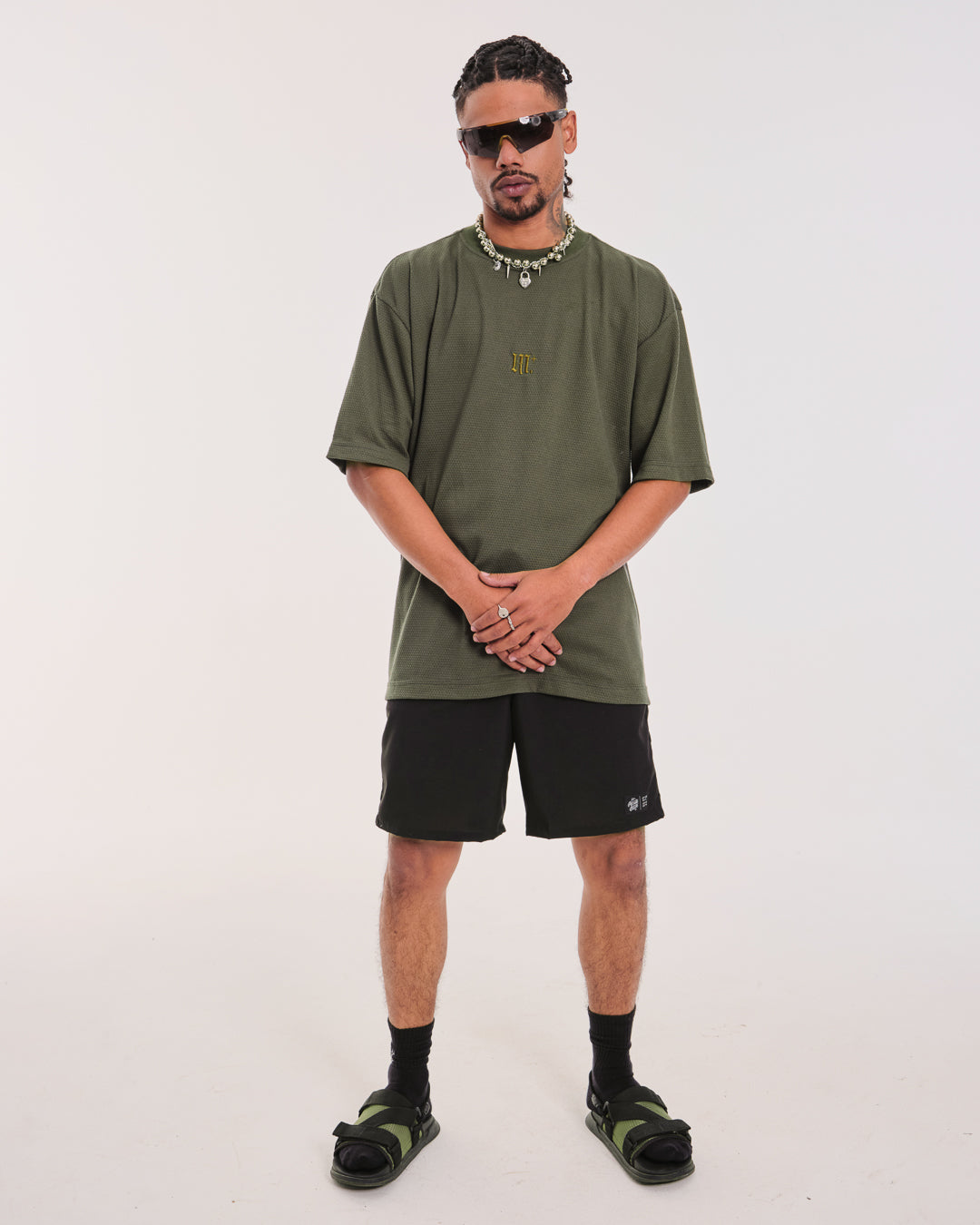 T-Shirt Oversized ML - Green Moss