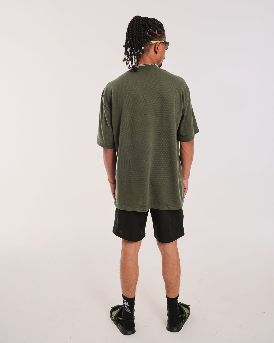 T-Shirt Oversized ML - Green Moss