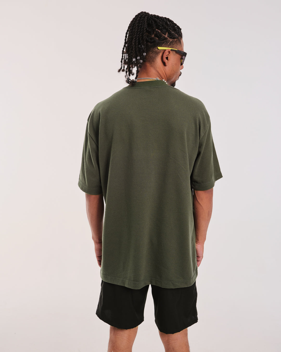 T-Shirt Oversized ML - Green Moss