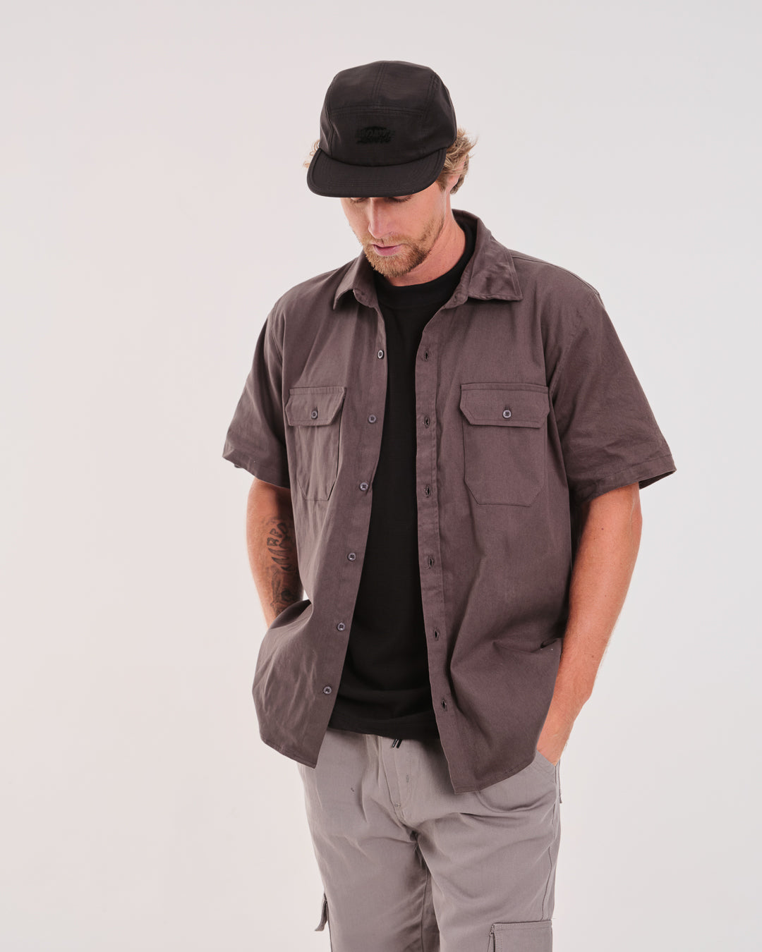 Camisa Oversized Work Shirt - Nardo