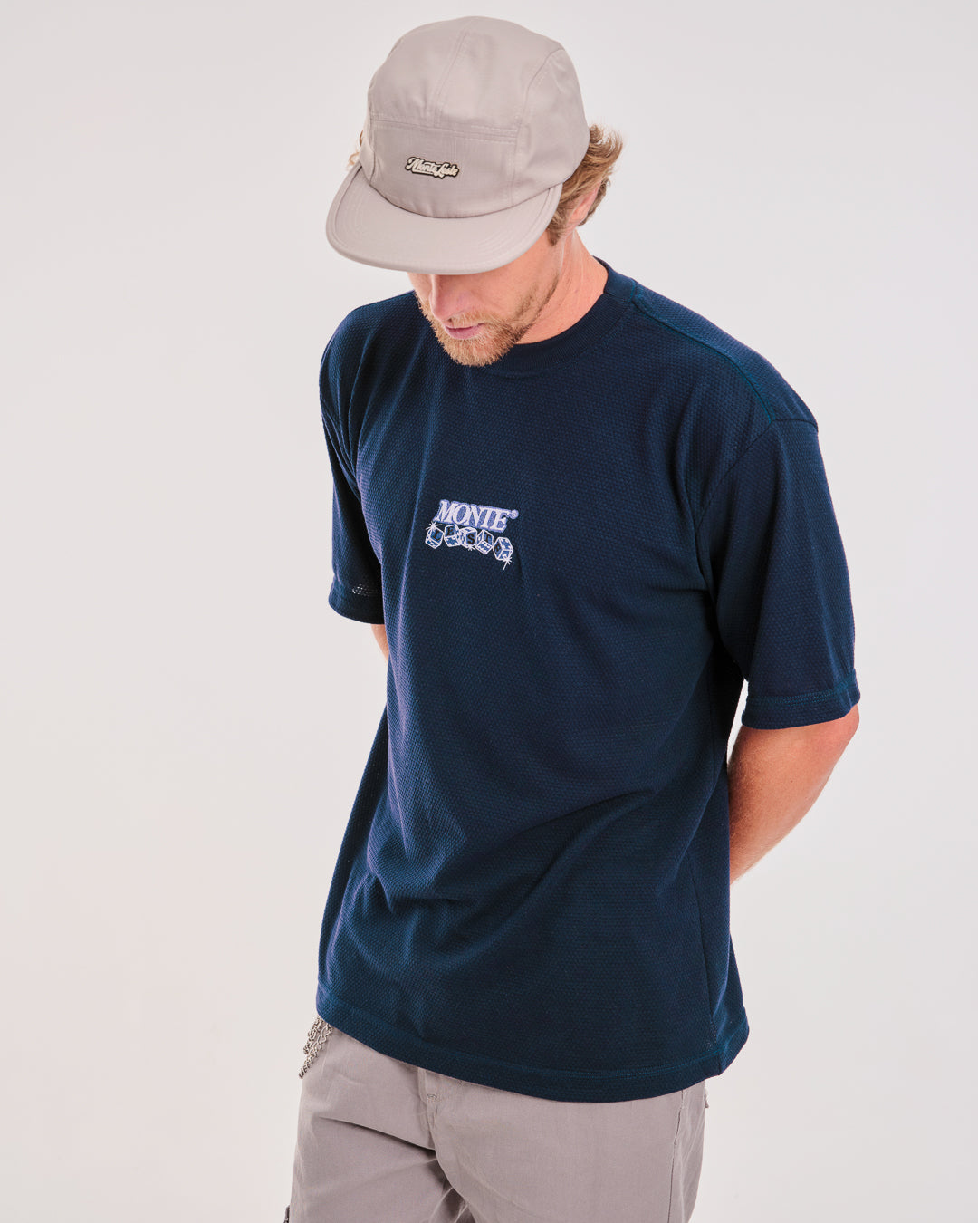 T-Shirt Oversized Dice - Navy