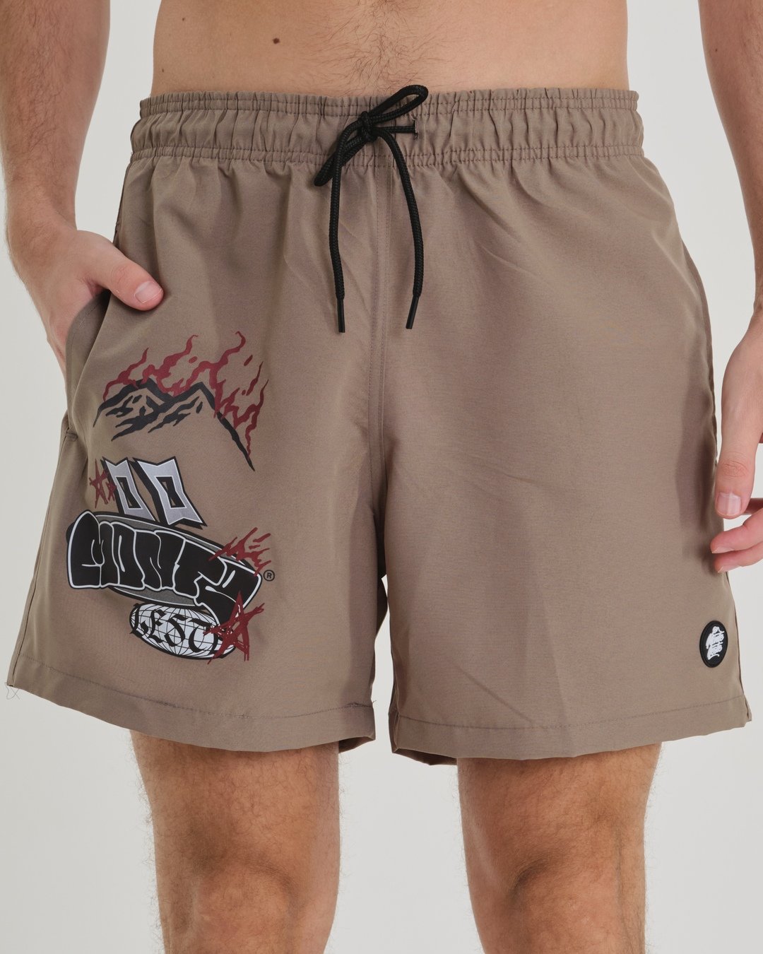 Shorts Water Wave - Fire Kaki