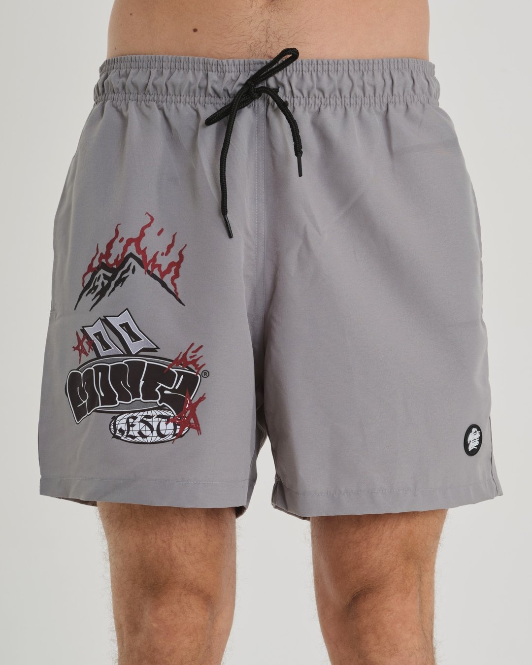 Shorts Water Wave - Fire Gray